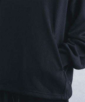 【1月中旬お届け予約商品】CREW NECK FLEECE SHIRT クルーネック フリースシャツ