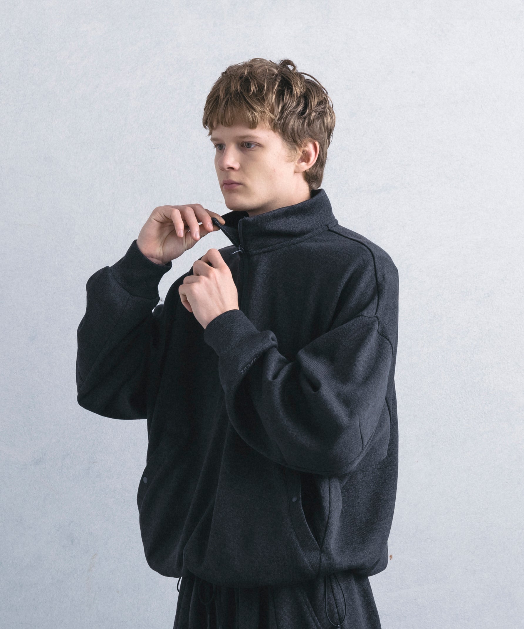 【1月中旬お届け予約商品】HALF ZIP FLEECE PULLOVER ハーフジップ フリース プルオーバー