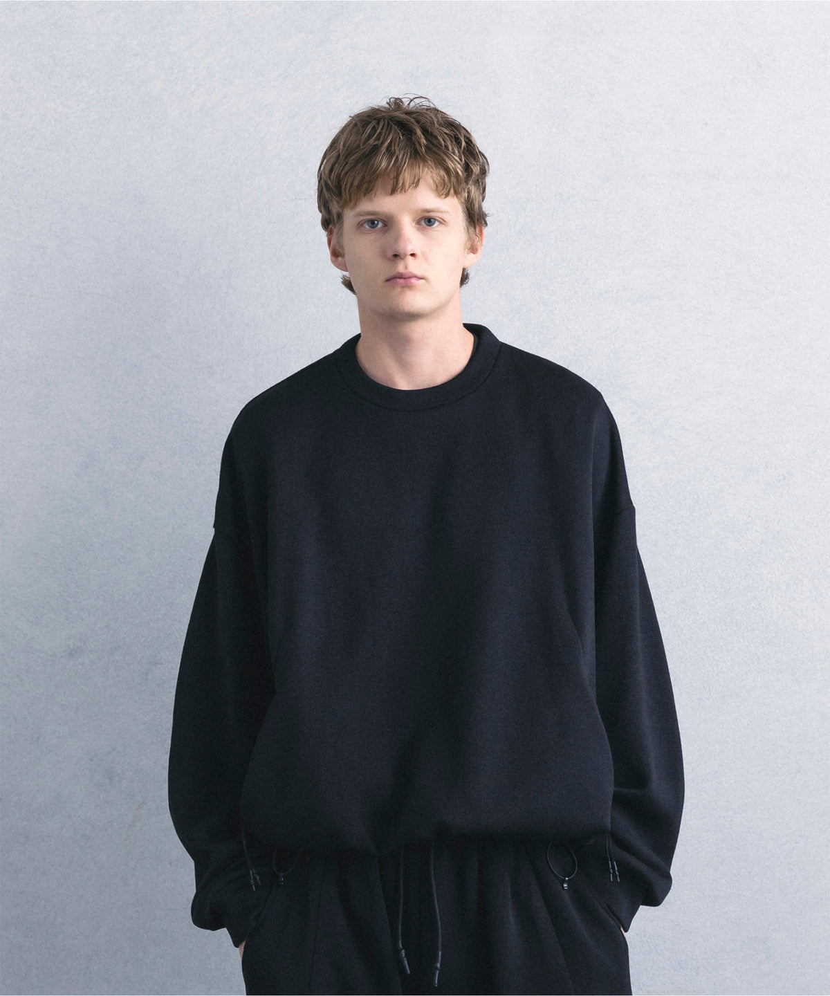 【1月中旬お届け予約商品】CREW NECK FLEECE SHIRT クルーネック フリースシャツ