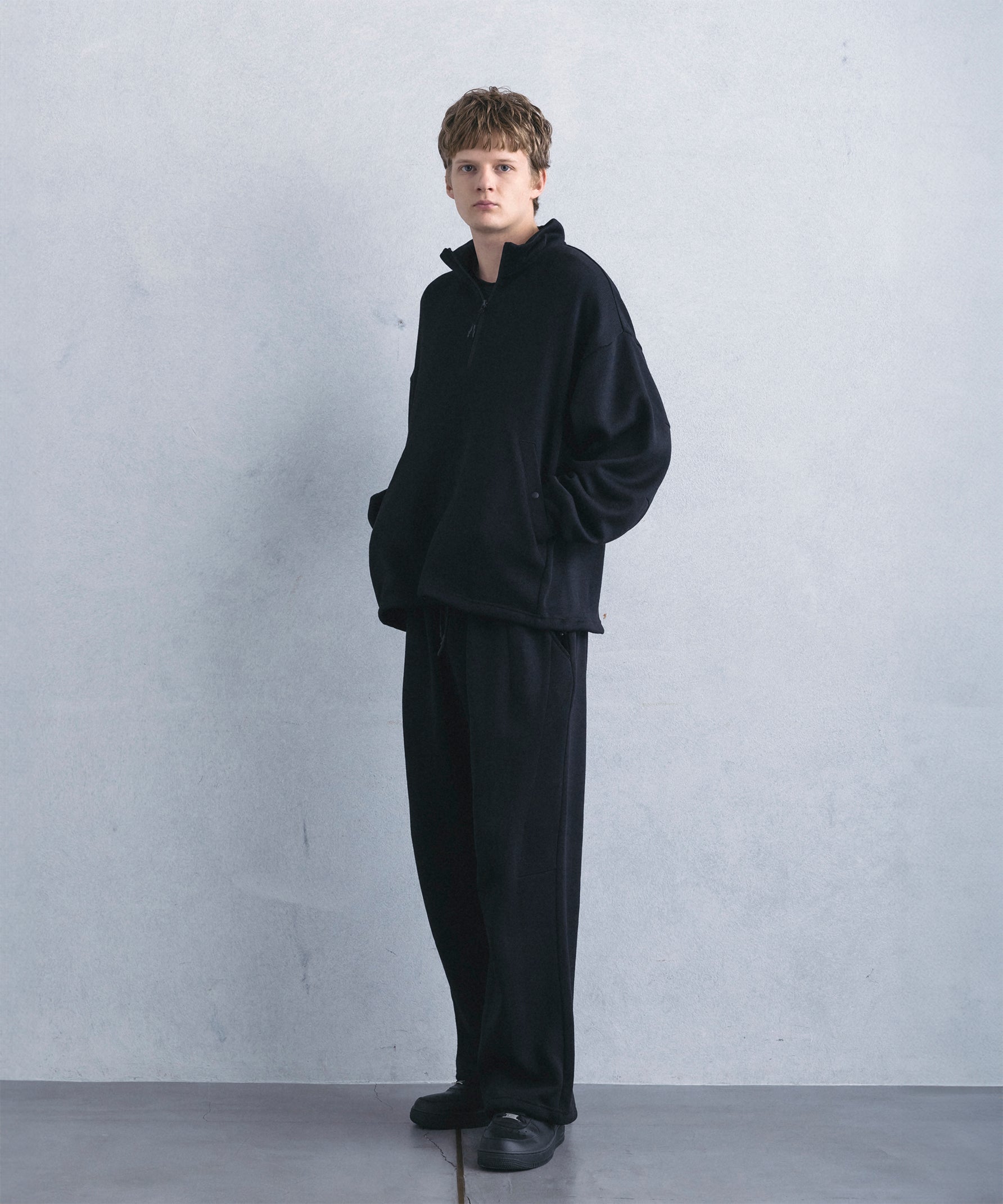【1月中旬お届け予約商品】FLEECE WIDE PANTS フリースワイドパンツ