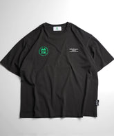 [Men's] Oversized Back Print Short Sleeve T-Shirt / inhabitant 