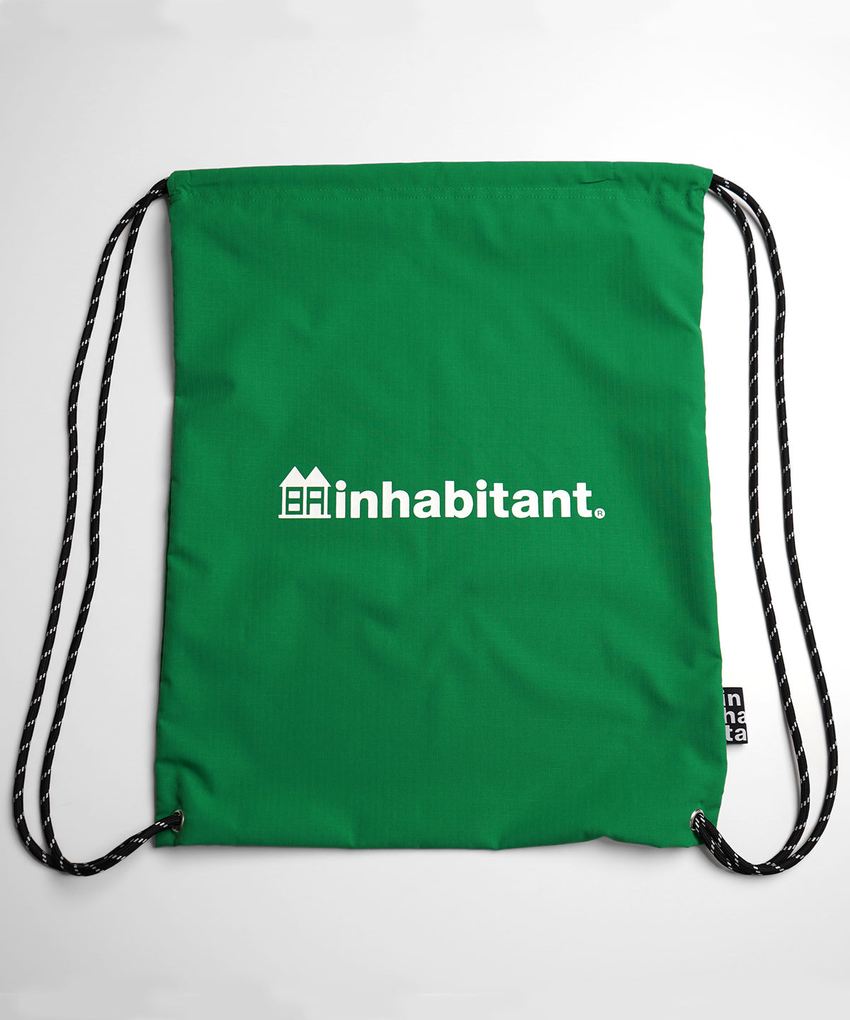 【MENS】ワンポイント ブランドロゴプリント ベーシック ナップザック /inhabitant(インハビタント)