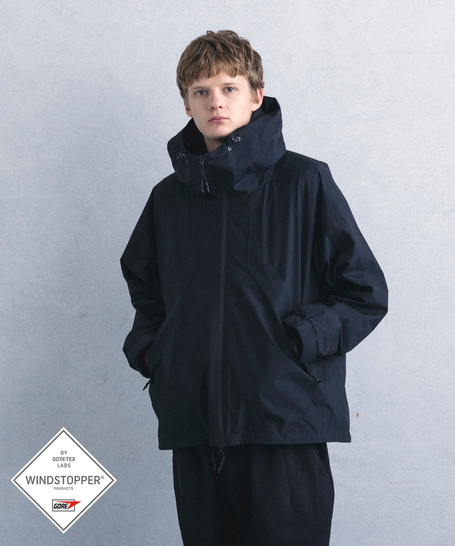 3-IN-1 HOODED JACKET / WINDSTOPPER® PRODUCTS BY GORE-TEX LABS
