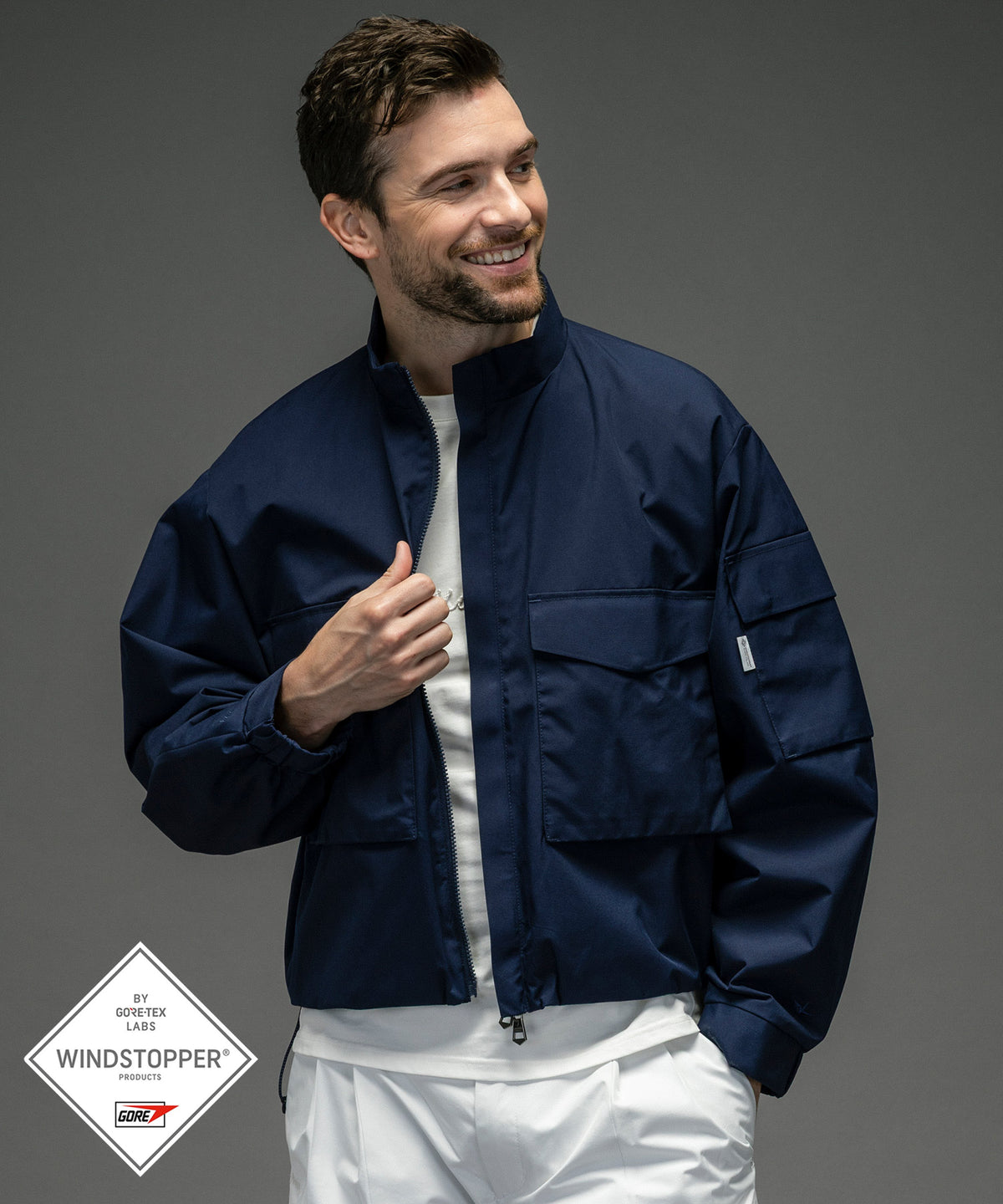 BIG POCKET BLOUSON ビックポケットブルゾン / WINDSTOPPER® PRODUCTS BY GORE-TEX LABS