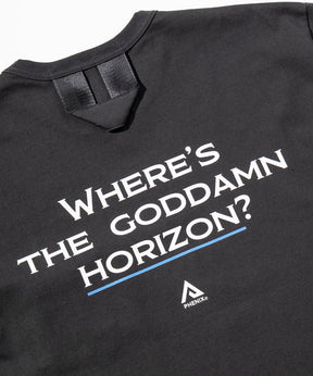 DISTORTED SLOGAN POCKET TEE