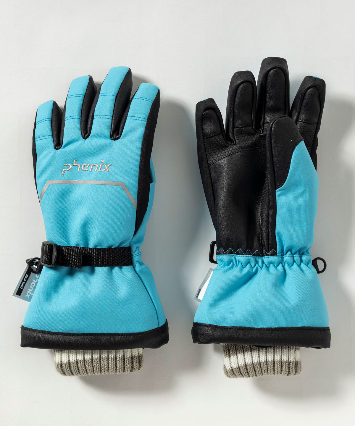 【KIDS/JUNIOR】Ski Slope Ribbed Junior Gloves スキースロープリブジュニアグローブ / JUNIOR ACC / 子供用 スノーグローブ / phenixスキーウェア 24AW