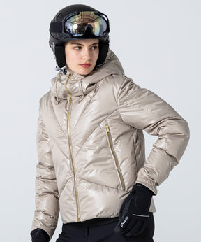 【WOMENS】Irregular Cutting Down Jacket イレギュラーカッティングダウンジャケット / GRACE /phenixスキーウェア 25AW