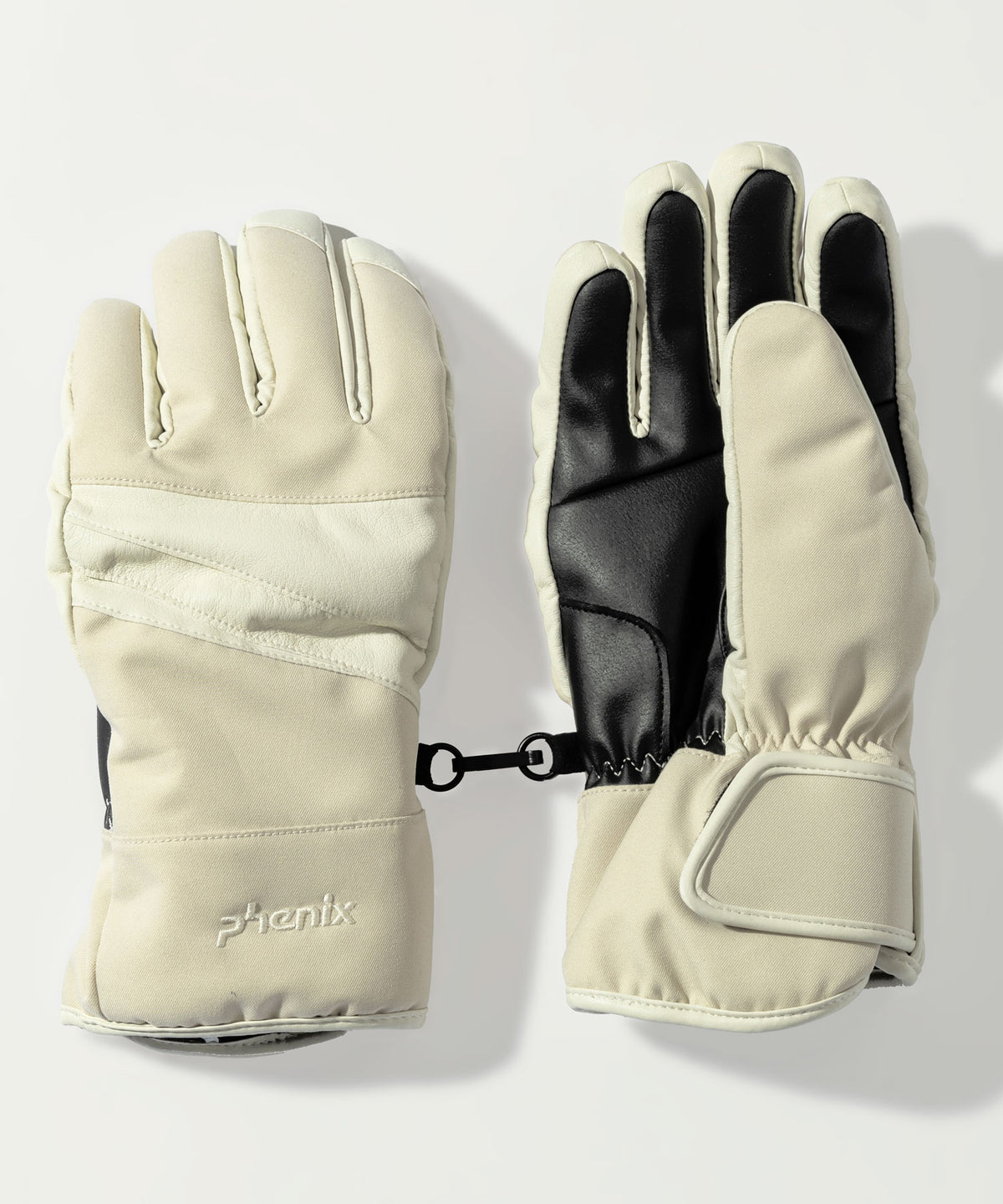 【WOMENS】Synthetic Leather Accent Womens Gloves シンセティックレザーアクセントWsグローブ  / ACC / スノーグローブ /phenixスキーウェア 24AW