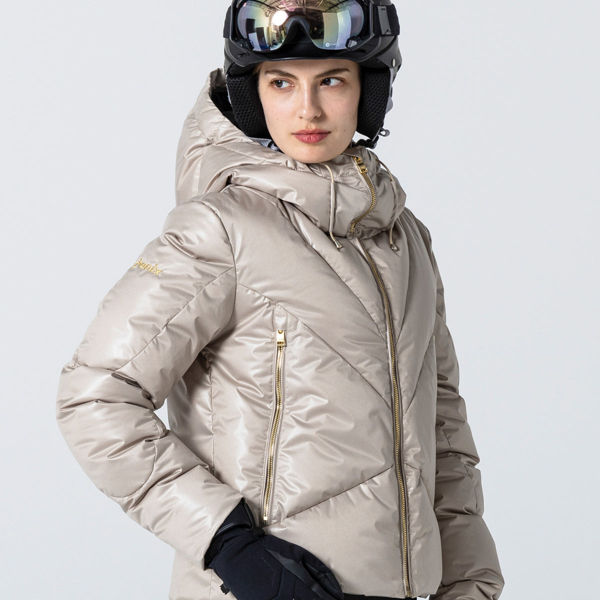 WOMENS】Irregular Cutting Down Jacket イレギュラーカッティング