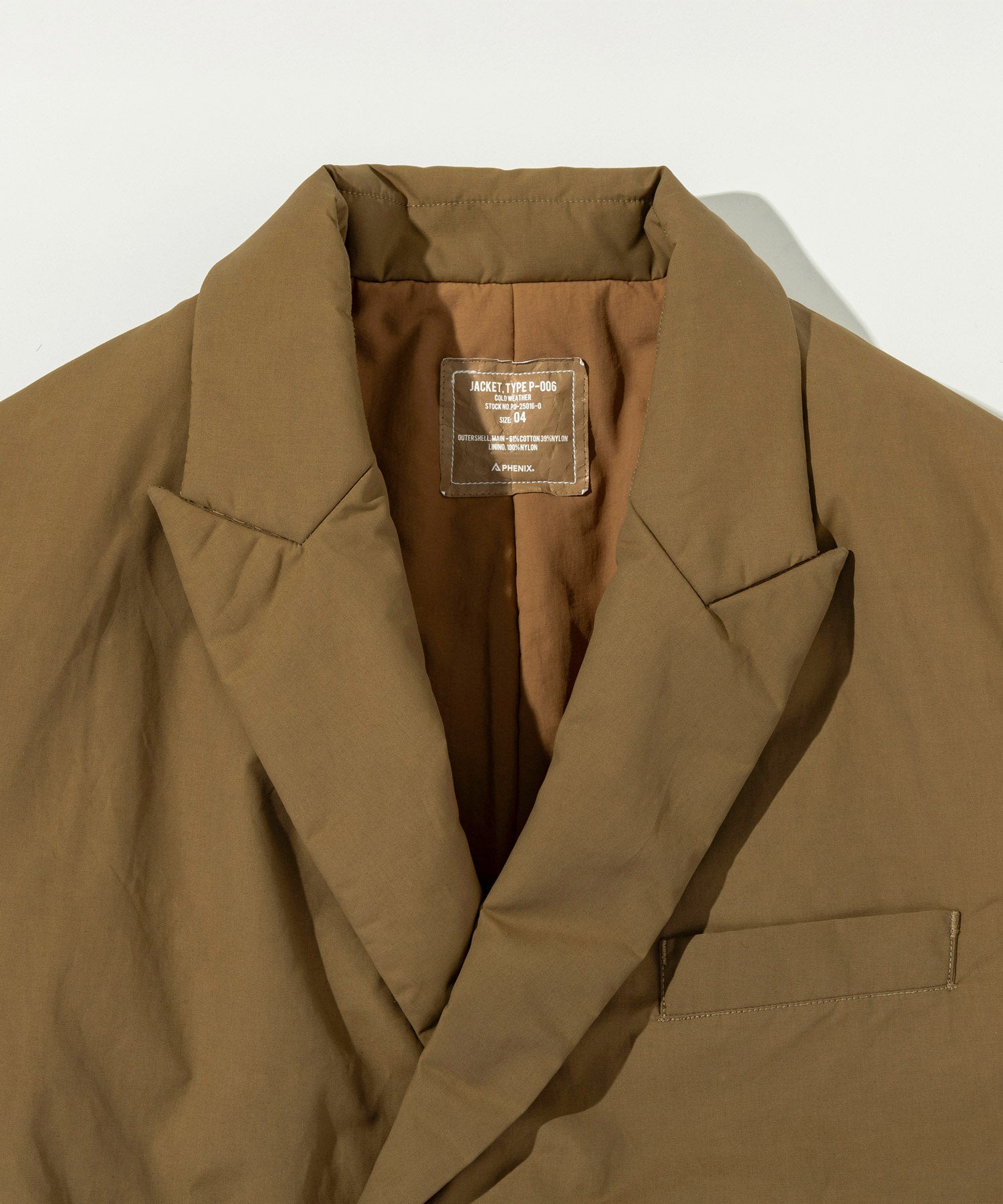 JACKET, TYPE P-006