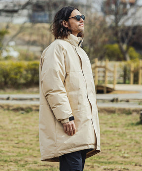 【MENS】L-7 DOWN COAT ダウンコート ウィンドストッパー / WINDSTOPPER(R) プロダクト by GORE TEX LABS +phenix(プラスフェニックス)