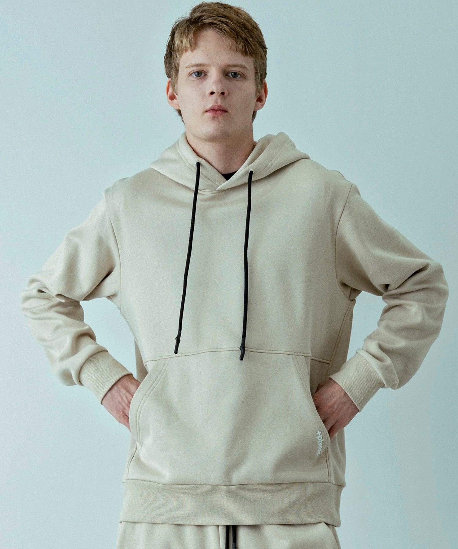 【MENS】HEAVY DUTY HOODY SWEAT  ヘビーデューティー フーディスウェット / +phenix(プラスフェニックス)