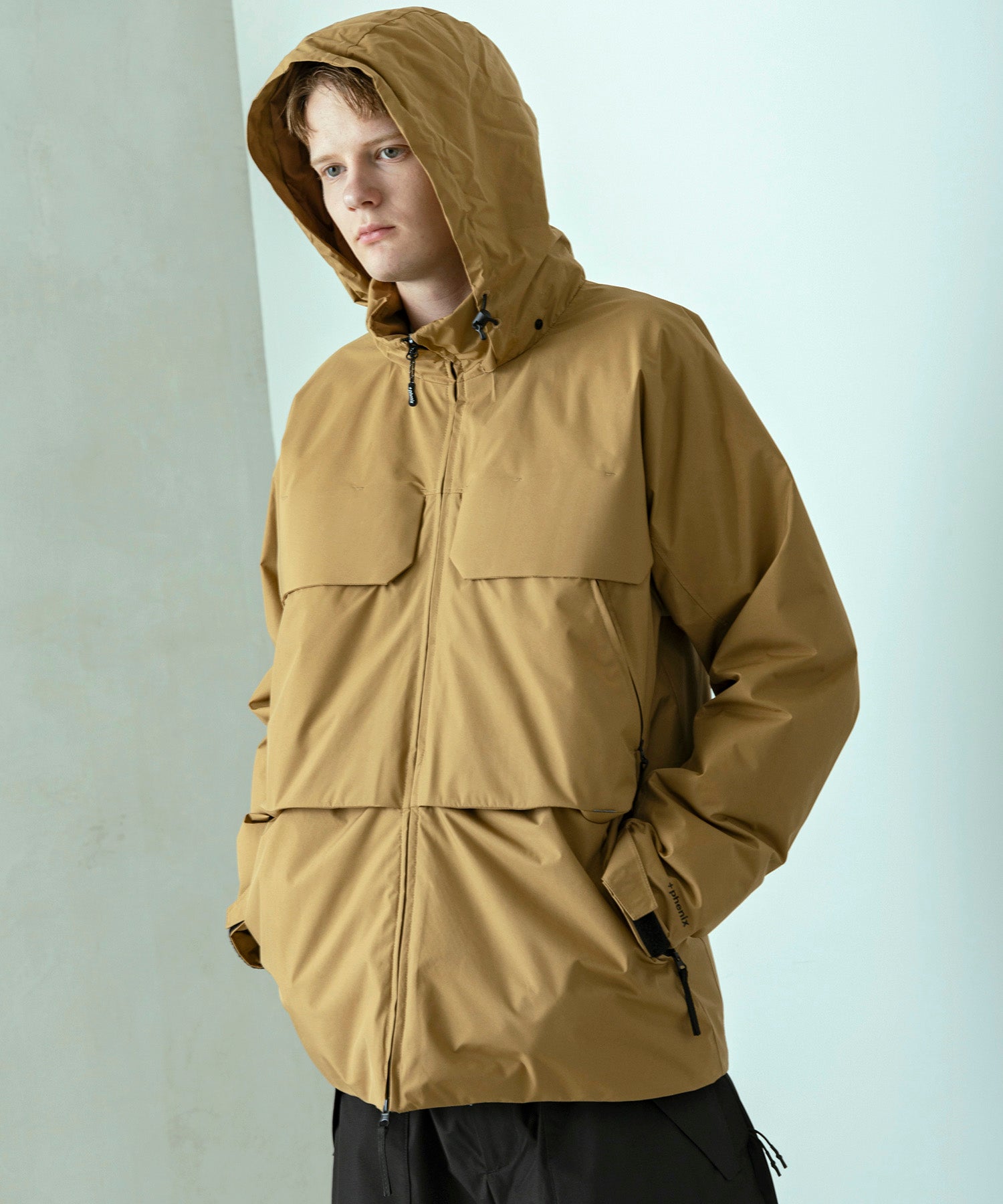 【MENS】INSULATION JACKET  インスレーションジャケット ウィンドストッパー / WINDSTOPPER(R) プロダクト by GORE TEX LABS / +phenix(プラスフェニックス)
