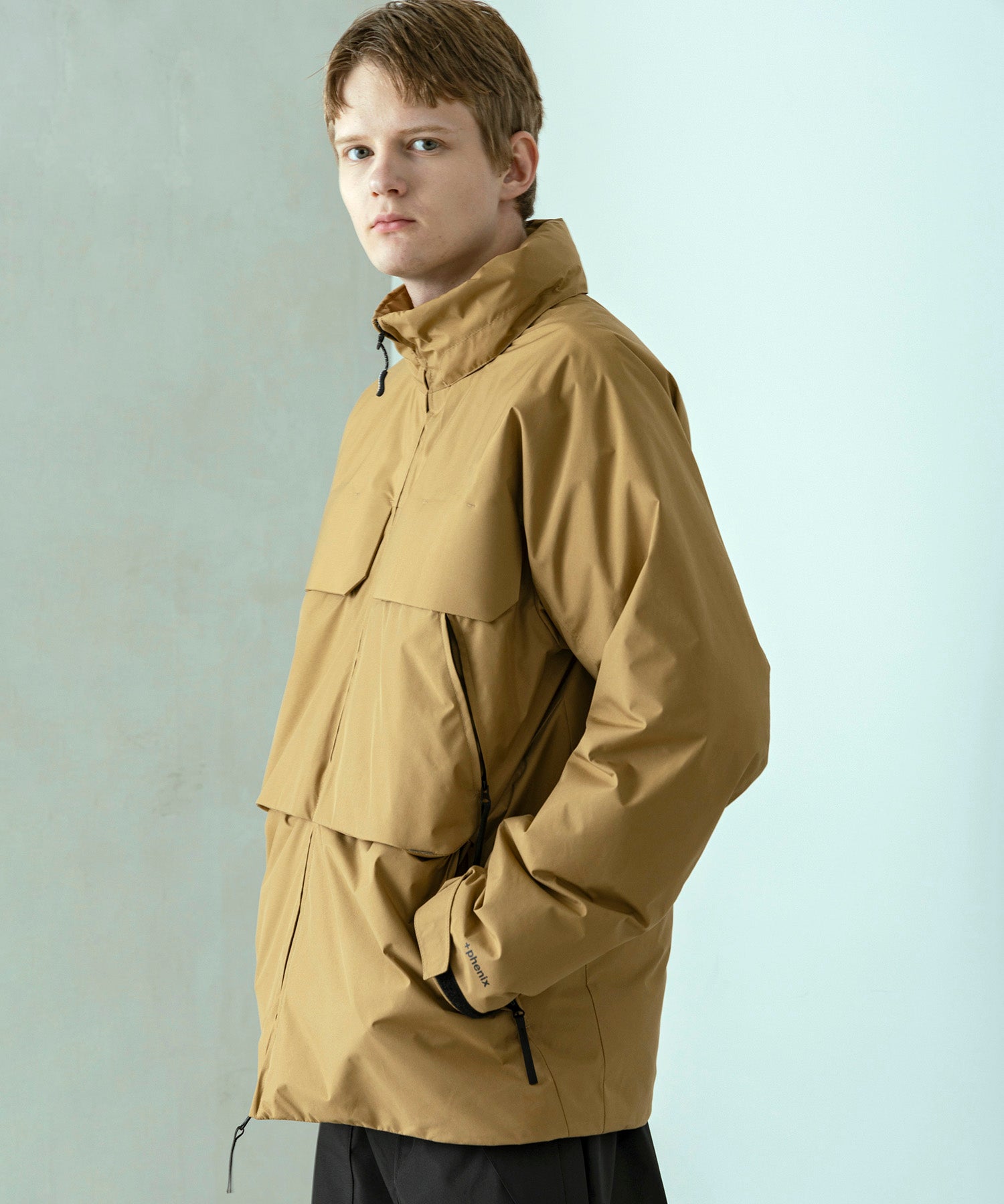 【MENS】INSULATION JACKET  インスレーションジャケット ウィンドストッパー / WINDSTOPPER(R) プロダクト by GORE TEX LABS / +phenix(プラスフェニックス)