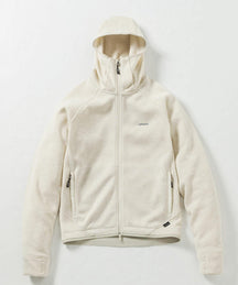 【MENS】MELANGE FLEECE ZIP UP HOODY メランジ フリース ジップアップ フーディー +phenix(プラスフェニックス)