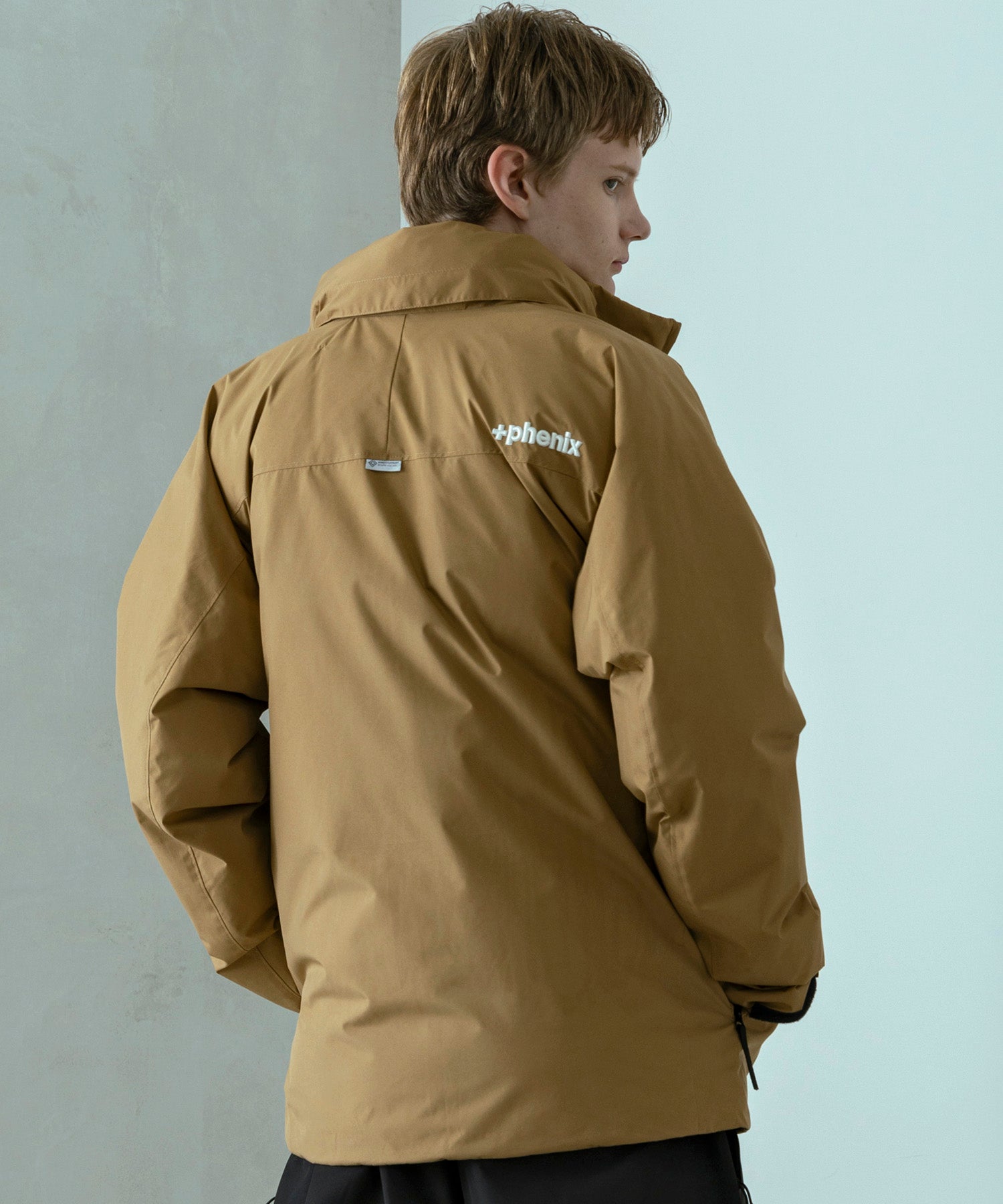 【MENS】INSULATION JACKET  インスレーションジャケット ウィンドストッパー / WINDSTOPPER(R) プロダクト by GORE TEX LABS / +phenix(プラスフェニックス)