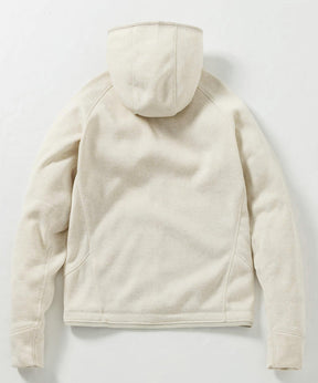 【MENS】MELANGE FLEECE ZIP UP HOODY メランジ フリース ジップアップ フーディー +phenix(プラスフェニックス)