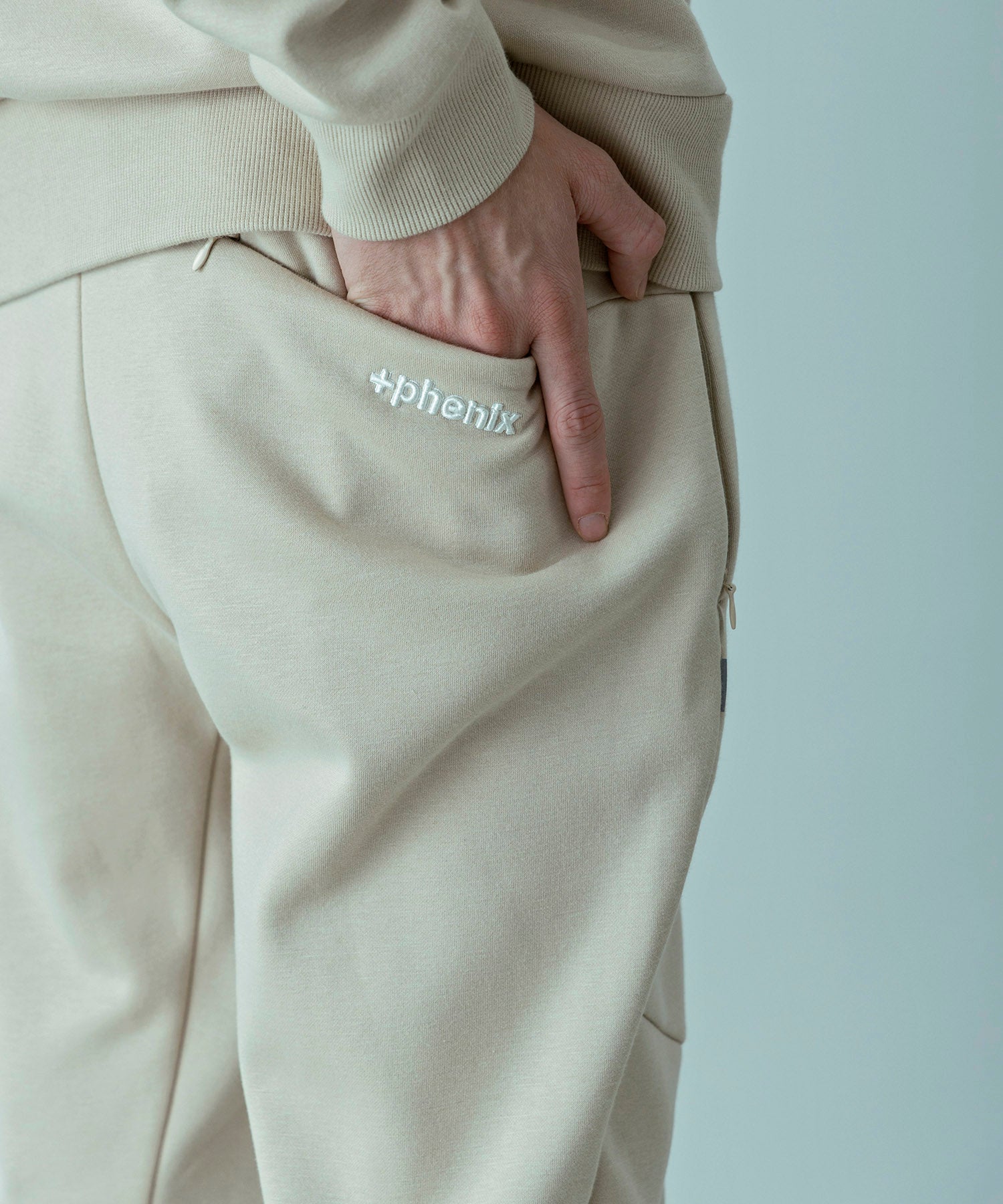 【MENS】HEAVY DUTY JOGGER SWEAT PANTS  ヘビーデューティー ジョガースウェットパンツ / +phenix(プラスフェニックス)