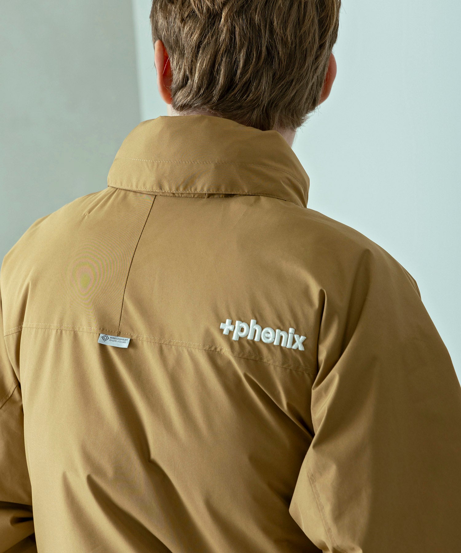 【MENS】INSULATION JACKET  インスレーションジャケット ウィンドストッパー / WINDSTOPPER(R) プロダクト by GORE TEX LABS / +phenix(プラスフェニックス)