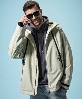 【MENS】GTX HOODED LAYER SNOW JACKET フーデッドレイヤースノージャケット / WINDSTOPPER(R) プロダクト by GORE-TEX LABS /ウィンドストッパー/ゴアテックス/1PIU1UGUALE3 RELAX × +phenix(ウノピゥウノウグァーレトレ リラックス)