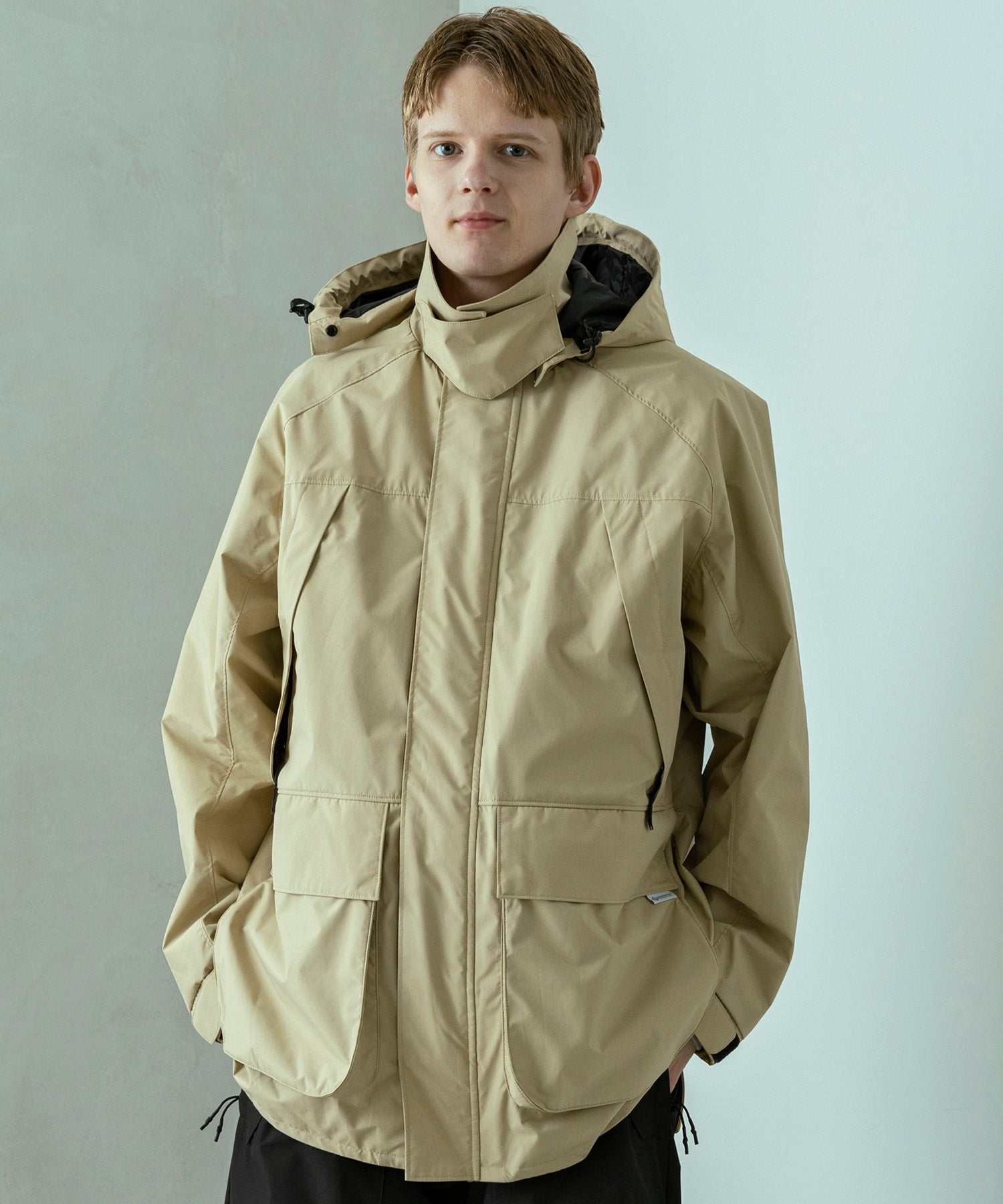 【MENS】FISHERMANS DOWN COAT フィッシャーマンズダウンコート / WINDSTOPPER(R) プロダクト by GORE TEX LABS / +phenix(プラスフェニックス)