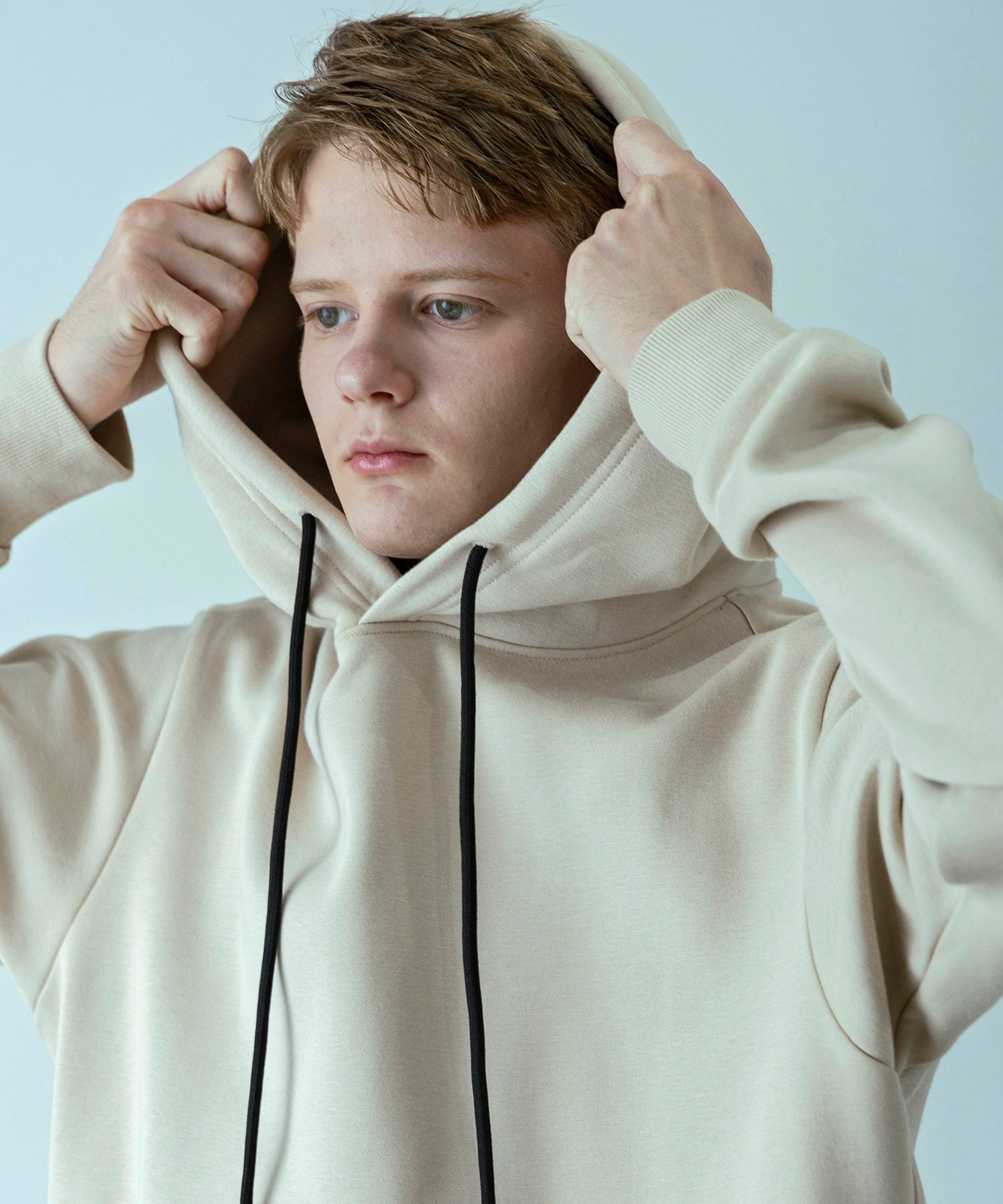 【MENS】HEAVY DUTY HOODY SWEAT  ヘビーデューティー フーディスウェット / +phenix(プラスフェニックス)