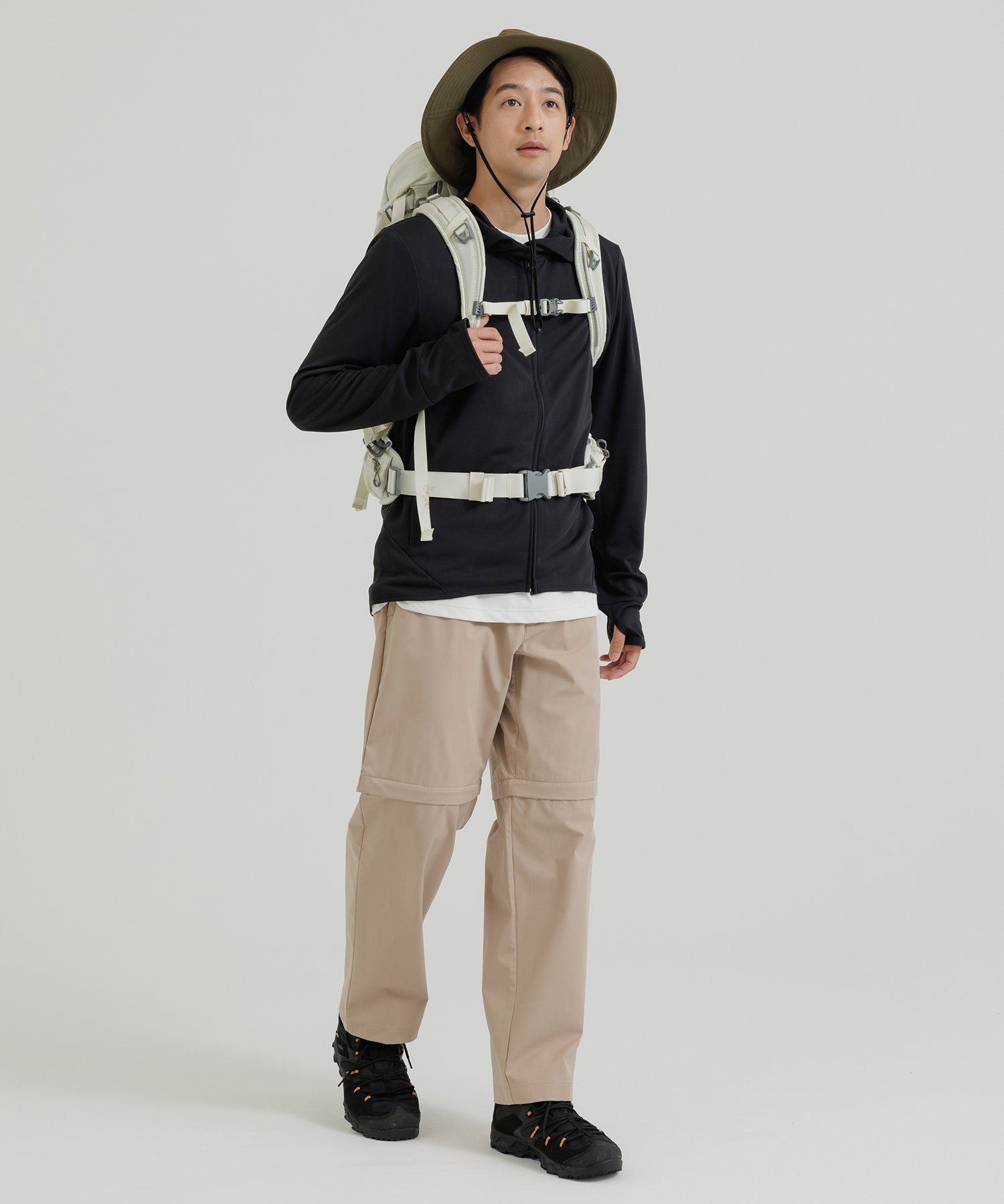【MENS】ALERT PANTS CONVERTIBLE MELANGE / アラートパンツ コンバーチブルメランジ