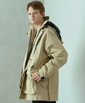 【MENS】FISHERMANS DOWN COAT フィッシャーマンズダウンコート / WINDSTOPPER(R) プロダクト by GORE TEX LABS / +phenix(プラスフェニックス)