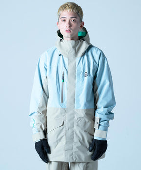 【MENS】フルジップジャケット INH FULL-ZIP JACKET / スノーボード・スキーウェア タウンウェア ベージュ