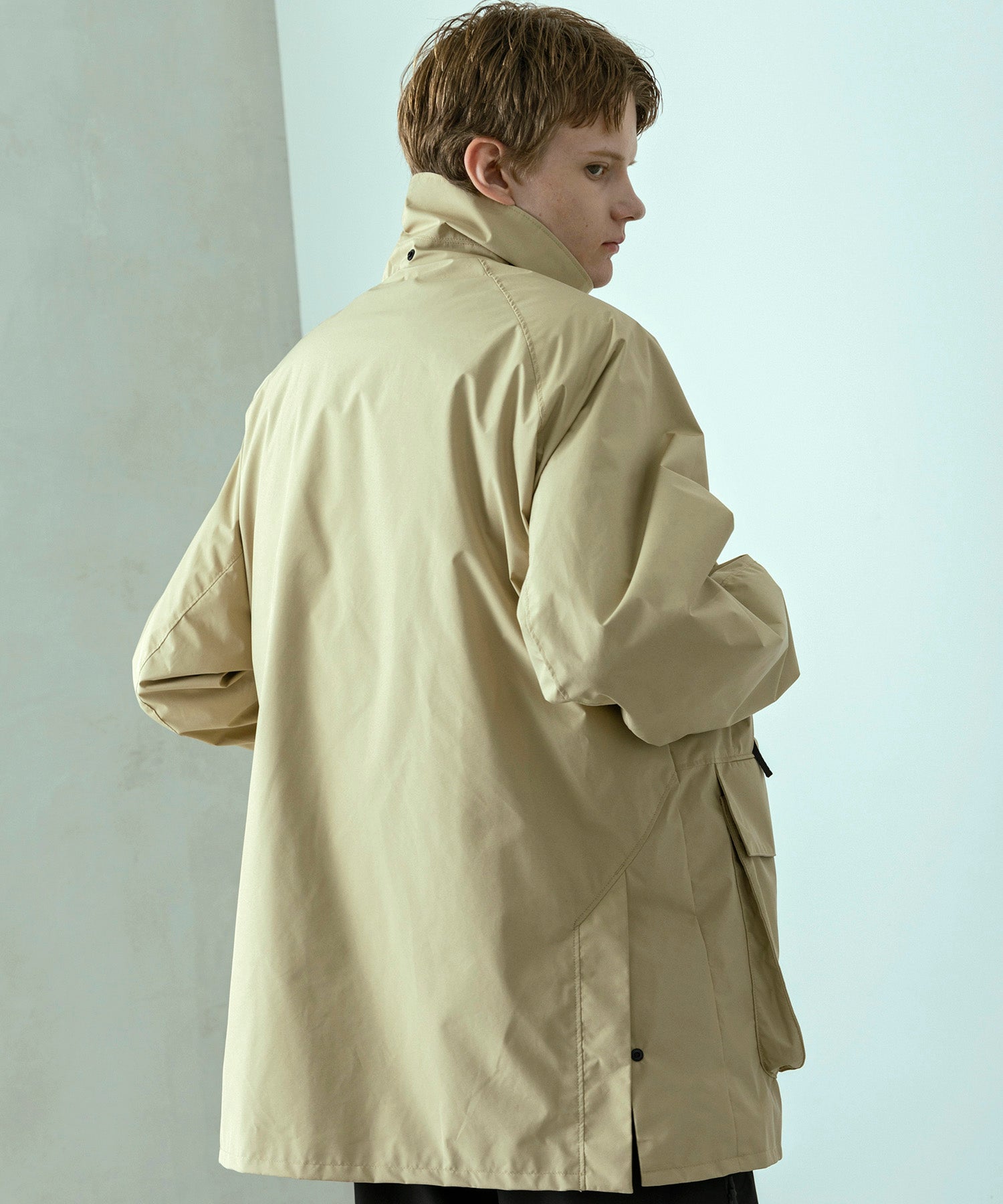 【MENS】FISHERMANS DOWN COAT フィッシャーマンズダウンコート / WINDSTOPPER(R) プロダクト by GORE TEX LABS / +phenix(プラスフェニックス)