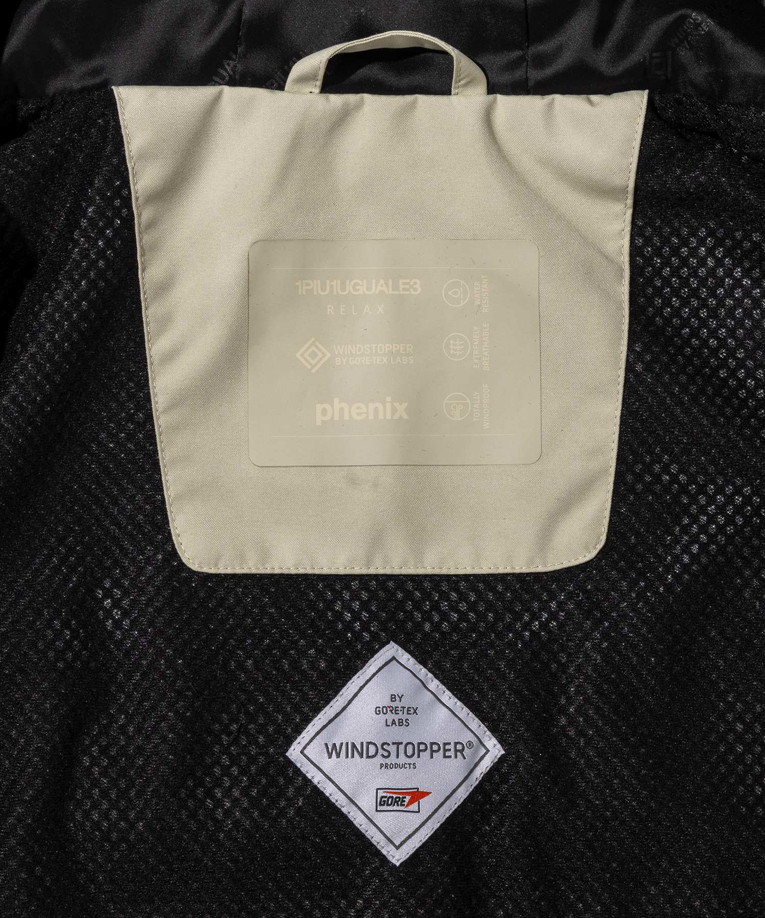 【MENS】GTX HOODED LAYER SNOW JACKET フーデッドレイヤースノージャケット / WINDSTOPPER(R) プロダクト by GORE-TEX LABS /ウィンドストッパー/ゴアテックス/1PIU1UGUALE3 RELAX × +phenix(ウノピゥウノウグァーレトレ リラックス)