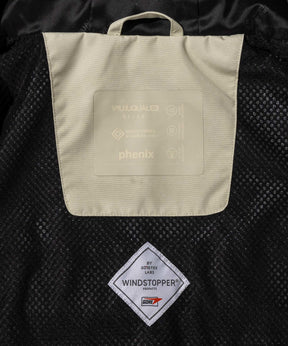 【MENS】GTX HOODED LAYER SNOW JACKET フーデッドレイヤースノージャケット / WINDSTOPPER(R) プロダクト by GORE-TEX LABS /ウィンドストッパー/ゴアテックス/1PIU1UGUALE3 RELAX × +phenix(ウノピゥウノウグァーレトレ リラックス)