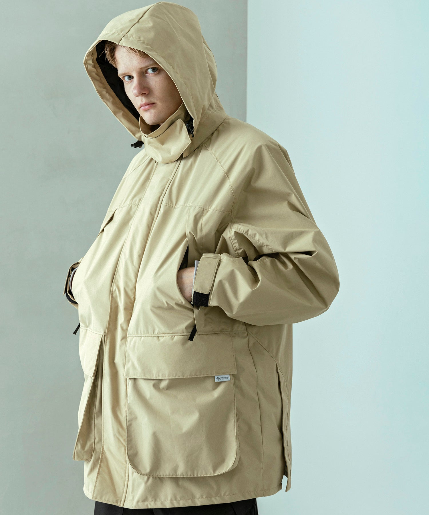 【MENS】FISHERMANS DOWN COAT フィッシャーマンズダウンコート / WINDSTOPPER(R) プロダクト by GORE TEX LABS / +phenix(プラスフェニックス)