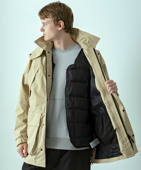 【MENS】FISHERMANS DOWN COAT フィッシャーマンズダウンコート / WINDSTOPPER(R) プロダクト by GORE TEX LABS / +phenix(プラスフェニックス)