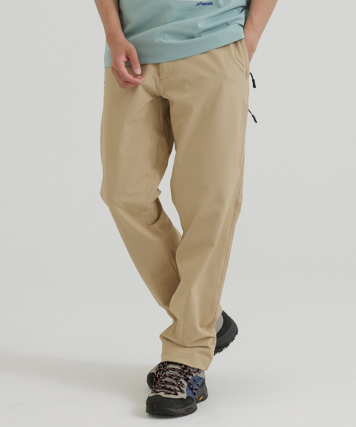 Men's AlertPants, Standard Fit Trekking Pants for Outdoor Hiking and Mountaineering, Stretch, Water-Repellent, and Leg-Slimming / phenix outdoor 