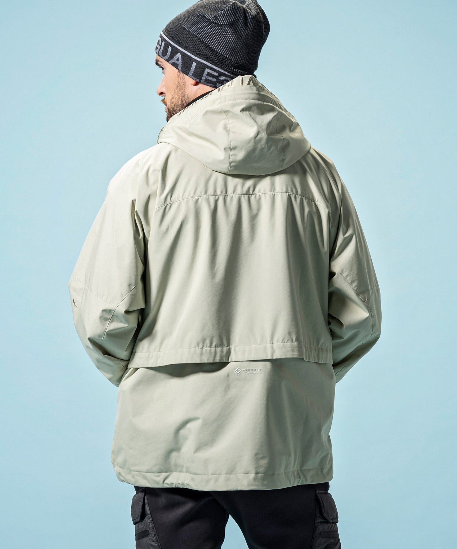 【MENS】GTX HOODED LAYER SNOW JACKET フーデッドレイヤースノージャケット / WINDSTOPPER(R) プロダクト by GORE-TEX LABS /ウィンドストッパー/ゴアテックス/1PIU1UGUALE3 RELAX × +phenix(ウノピゥウノウグァーレトレ リラックス)