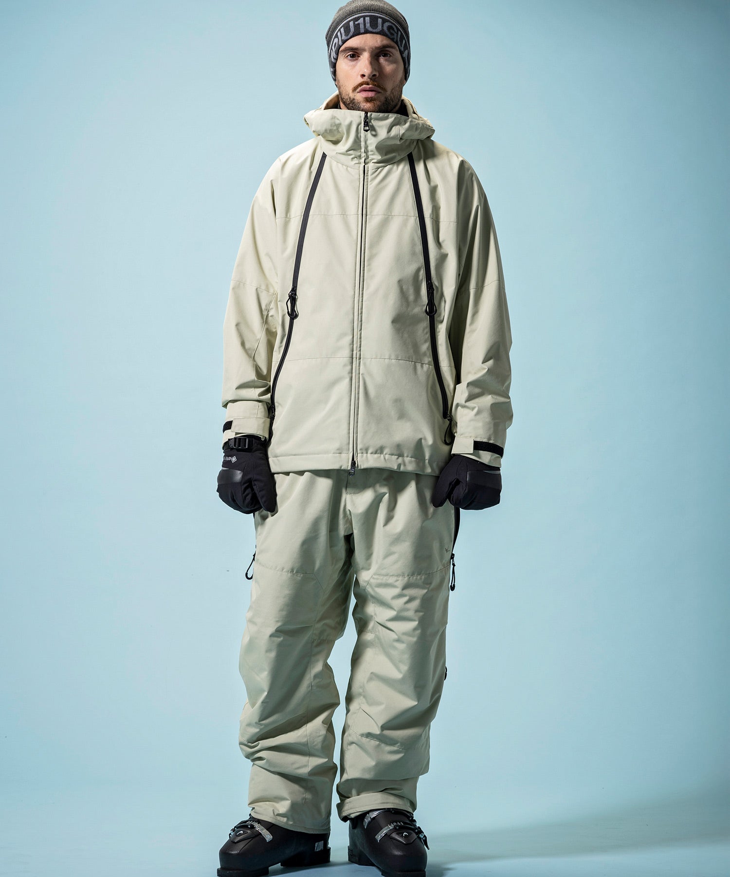 【MENS】GTX SNOW PANTS スノーパンツ / WINDSTOPPER(R) プロダクト by GORE-TEX LABS /ウィンドストッパー/ゴアテックス/1PIU1UGUALE3 RELAX × +phenix(ウノピゥウノウグァーレトレ リラックス)