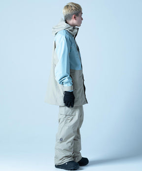 【MENS】フルジップジャケット INH FULL-ZIP JACKET / スノーボード・スキーウェア タウンウェア ベージュ