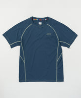 【MENS】CREW NECK SHORT SLEEVE T-SHIRTS クルーネック半袖Tシャツ / 速乾 ストレッチ 日焼け防止 快適 抗菌 防臭 /phenix outdoor(フェニックスアウトドア)