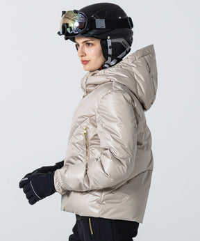 【WOMENS】Irregular Cutting Down Jacket イレギュラーカッティングダウンジャケット / GRACE /phenixスキーウェア 25AW