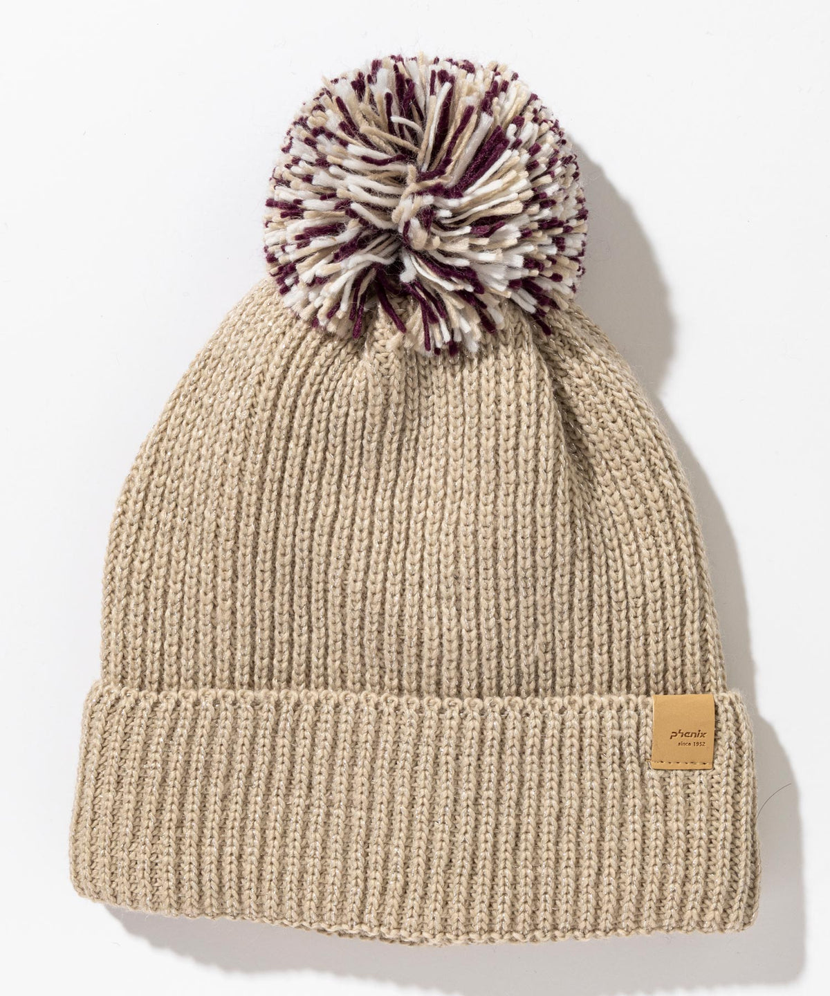 【WOMENS】 Mix Pompon Bright Watch Hat  ミックスポンポンブライトニットハット /phenixスキーウェア 25AW