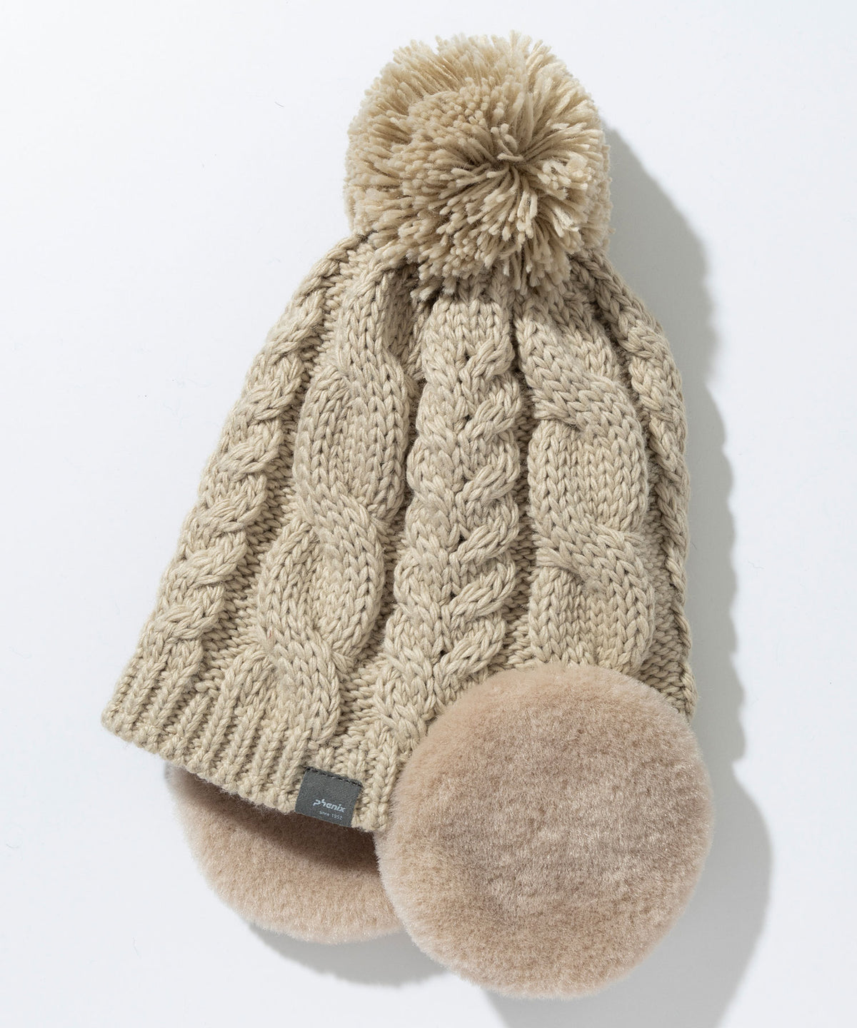 【KIDS/JUNIOR】Low Gauge Earflap Watch Hat  ローゲージイヤーフラップニットハット /phenixスキーウェア 25AW