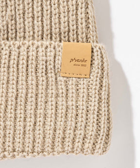 【WOMENS】 Mix Pompon Bright Watch Hat  ミックスポンポンブライトニットハット /phenixスキーウェア 25AW