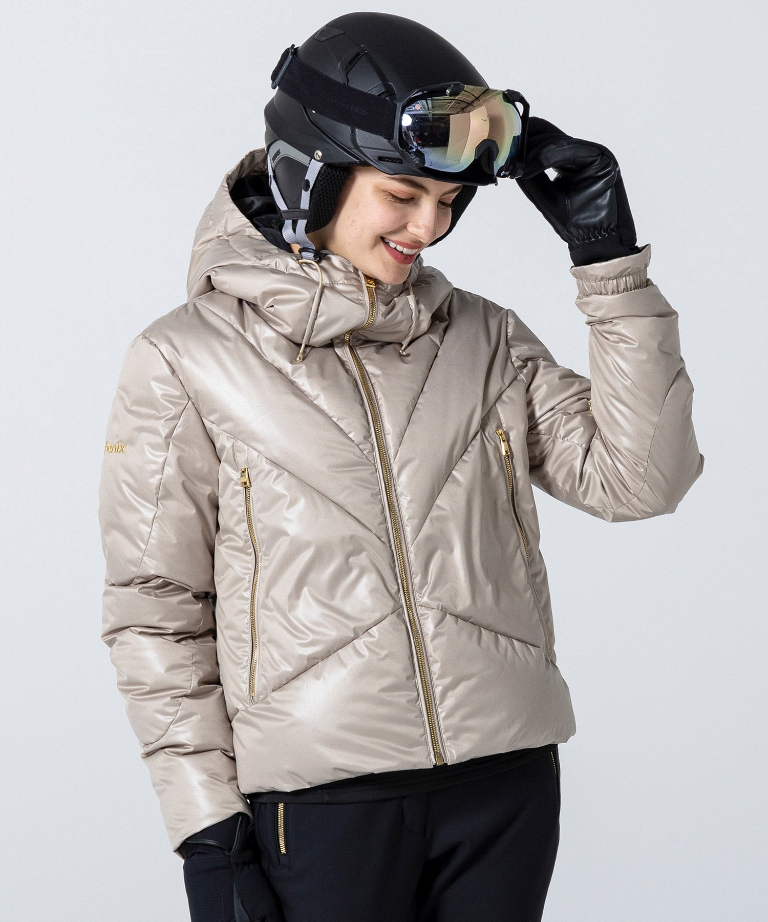 【WOMENS】Irregular Cutting Down Jacket イレギュラーカッティングダウンジャケット / GRACE /phenixスキーウェア 25AW