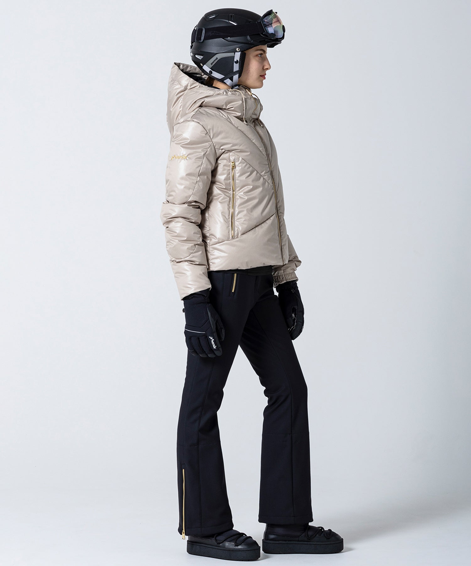 【WOMENS】Irregular Cutting Down Jacket イレギュラーカッティングダウンジャケット / GRACE /phenixスキーウェア 25AW