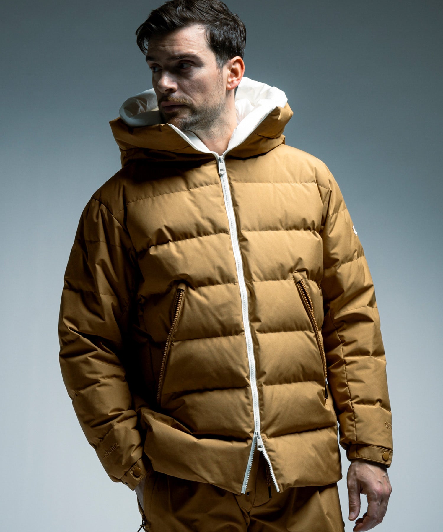 【10月中旬お届け予約商品】DOUBLE HOOD DOWN JACKET ダブルフードダウンジャケット / WINDSTOPPER® PRODUCTS BY GORE-TEX LABS