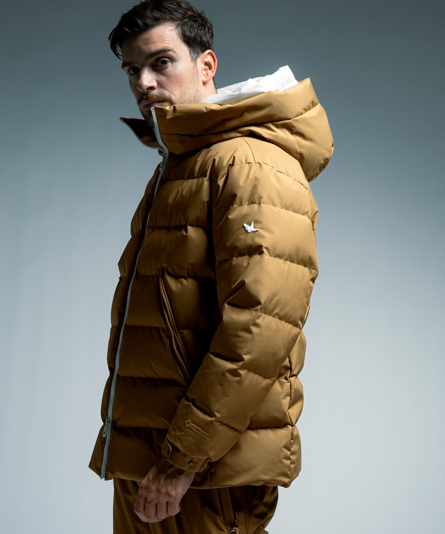 【10月中旬お届け予約商品】DOUBLE HOOD DOWN JACKET ダブルフードダウンジャケット / WINDSTOPPER® PRODUCTS BY GORE-TEX LABS