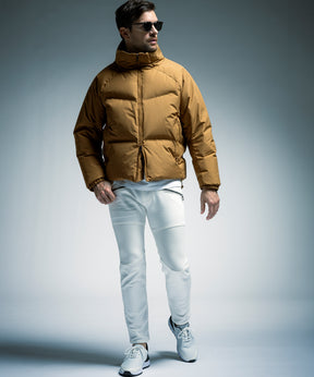 【10月中旬お届け予約商品】STAND COLLAR SHORT DOWN JACKET スタンドカラー ショートダウンジャケット / WINDSTOPPER PRODUCTS BY GORE-TEX LABS
