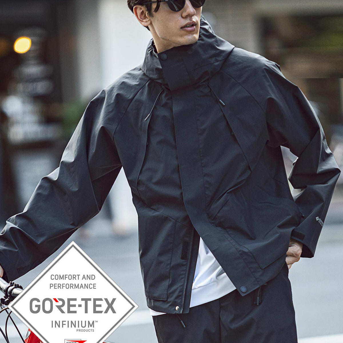 【MENS】ゴアテックスアウター GORE-TEX INFINIUM mountain parka WINDSTOPPER(R) プロダクト by  GORE TEX LABS ゴアテックスウェア | +phenix(プラスフェニックス)