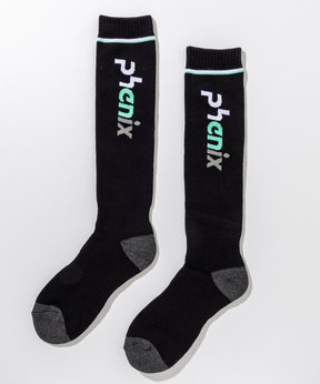 【MENS】Color Block Logo Ski Socks  カラーブロックロゴスキーソックス /phenixスキーウェア 25AW